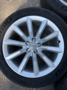 19" оригинальные диски Audi 5x112 (4 фото из 9)