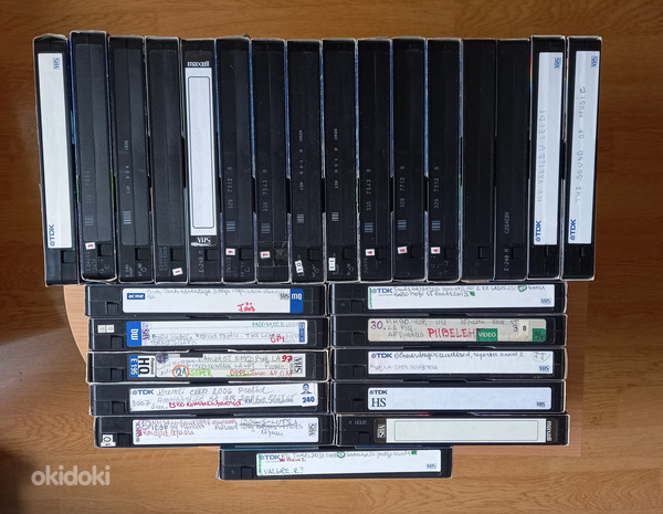 Videokassetid (VHS) (foto #2)