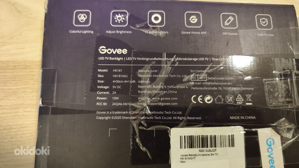 Govee H6181 TV-backlight (foto #2)