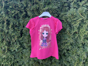 (122-128 cm, 7-8 av) Roosa t-särk (1 foto / 8)
