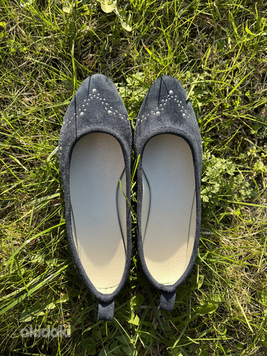 Baleriinad, kingad, tume-sinised (suurus 35) (foto #10)