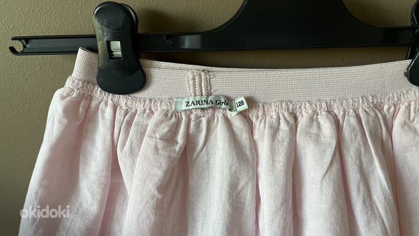 Детская розовая юбка (128 см) (фото #3)