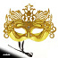 Uus kuldne mask Glitter Golden Party (foto #1)