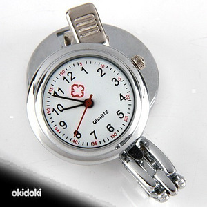 Uus kell meditsiiniõele Smile Face Nurse Pocket Watch (3 foto / 3)
