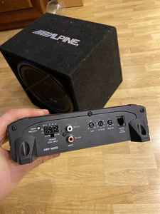 Alpine subwoofer ja võim (3 foto / 6)