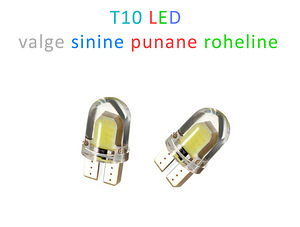 Pirn LED T10 silikoonis valge (2 foto / 2)