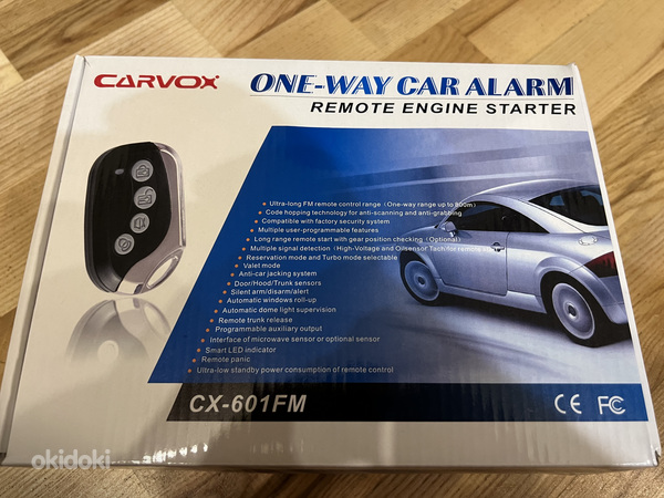 Carvox автозапуск и сигнализация автомобиля (фото #1)