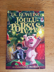 Jõulu põrsas raamat. Autor JK. Rowling. (1 foto / 1)