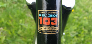 PRANTSUSE HOOLDATUD JALGRATAS "PEUGEOT" (4 foto / 6)