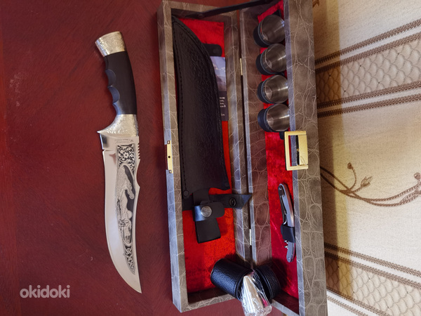 Подарочный набор охотничьего ножа. (фото #2)