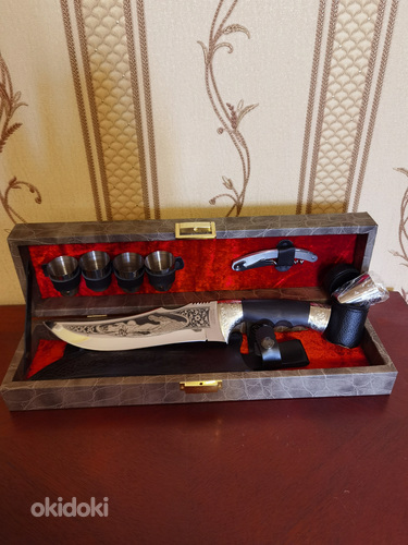 Подарочный набор охотничьего ножа. (фото #3)