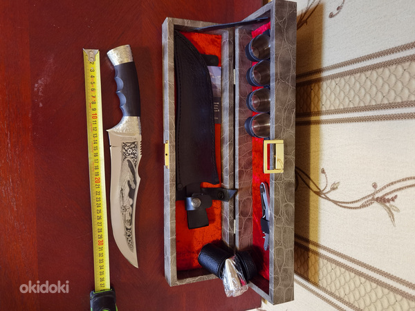 Подарочный набор охотничьего ножа. (фото #4)