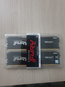 Kingston Fury Beast 32GB (2x16GB) DDR4 3600MHz CL18 (1 фото из 1)