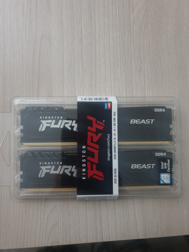 Kingston Fury Beast 32GB (2x16GB) DDR4 3600MHz CL18