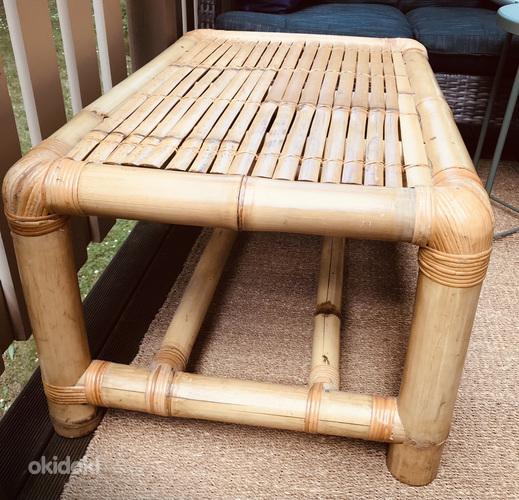 Бамбуковый стол (фото #4)