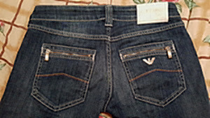 Armani Jeans slim teksad, suurus 26 (3 foto / 3)