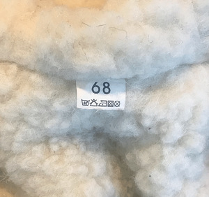 Talvine ümbrik lambavillast, suurus 68 (3 foto / 3)