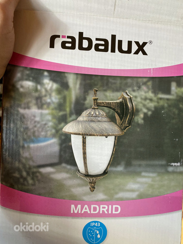 UUS! Rabalux - Seinavalgusti õue 1xE27/60W/230V