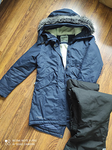 Куртка зимняя Huppa + 2 теплых штанов