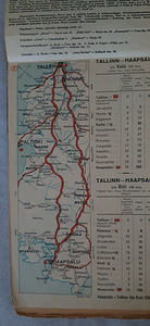 EESTI TEEDE KAART 1934 (7 foto / 10)