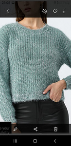 Новый нарядный свитер L/Xl
