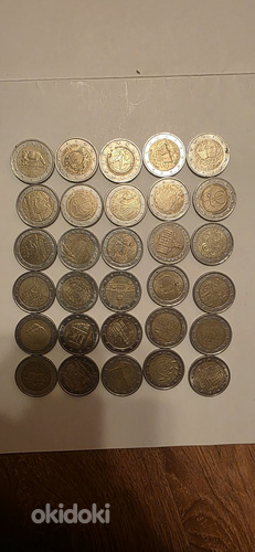 2eurosed juubeli mündid 30tk