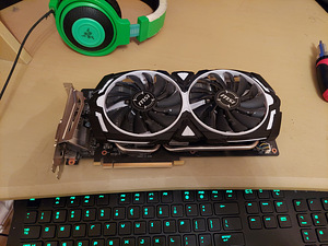 Gtx 1060 6gb armor msi (2 foto / 2)