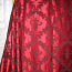 Dekoratiivkangas punane 260 * 150.Viskoos/silk täpiline 5m (foto #2)
