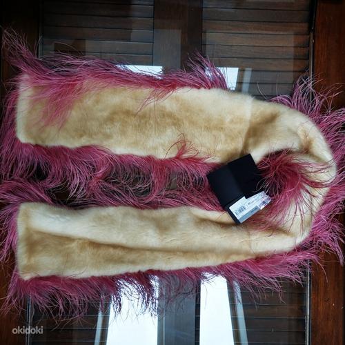 Горжетка / шарф из норки и страуса Prada (фото #4)