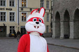 Animaatorid Tallinnast. Punane jänes. (4 foto / 5)