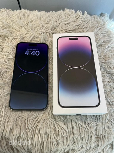 iPhone 14 Pro Max 256 ГБ Глубокий фиолетовый (фото #2)