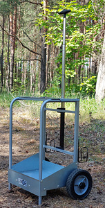 DISCGOLFI KÄRU alumiinium (3 foto / 4)