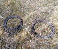 Tsingitud traat, umbes 90 meetrit. Jämedust 6mm
