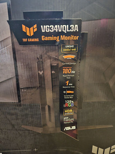 Asus VG34VQL3A 34" VA 180 Hz 1 ms (3 foto / 3)
