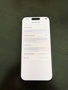 Apple iPhone 15 Pro 512GB Black Titanium (1 foto / 3)