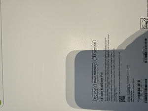 Apple MacBook Pro 14" (2025) (M5 16GB/1TB, US) + 70W adapter (2 foto / 2)