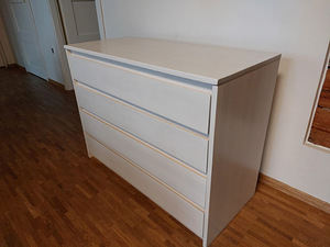 Kummut 75x100x45 (täispuit, kask) (2 foto / 4)