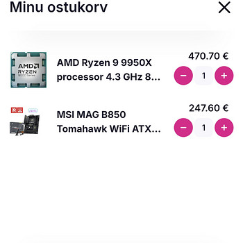 9950x combo