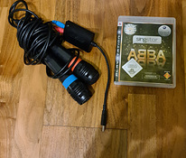 Sing star Abba PS3 ja mikrofonid
