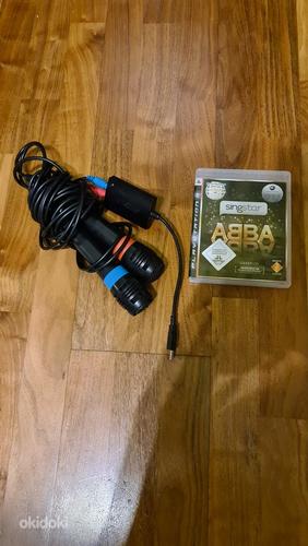 Sing star Abba PS3 ja mikrofonid (foto #1)