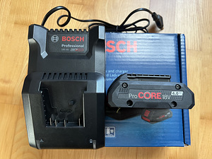 BOSCH Pro akulaadija + Aku ProCORE 18V 4,0 Ah komplekt (1 foto / 5)