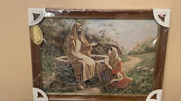 Raamitud gobeläänpilt (67x48 cm)