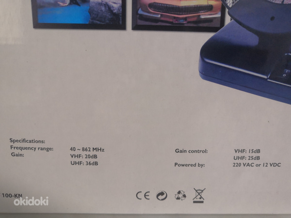 Onkyo TX-18 Receiver + Samsung kõlarid + võimendiga antenn (foto #7)