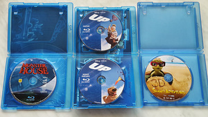 Blue-ray Monster House / UP / Sammyn Suuri Seikkailu 3D (3 foto / 3)