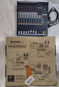 Мониторы JBL 705P, 2 шт. + микшер Soundcraft EPM8 (4 фото из 6)