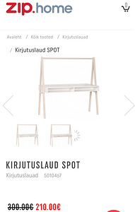 Laste Kirjutuslaud SPOT (4 foto / 4)