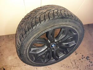 BMW Style 375 20" 5X120 X5 X6 + talverehvid 275/45R20 (2 foto / 4)