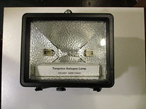 Прожектор галогеновый, алюминевый корпус, 500 ВТ
