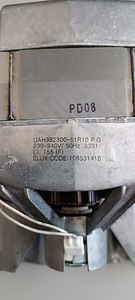 Elektrimootor pesumasinale ELECTROLUX EWT 1062 EDW. (2 foto / 3)