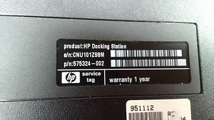 HP DOKK HSTNN-111X (5 foto / 5)